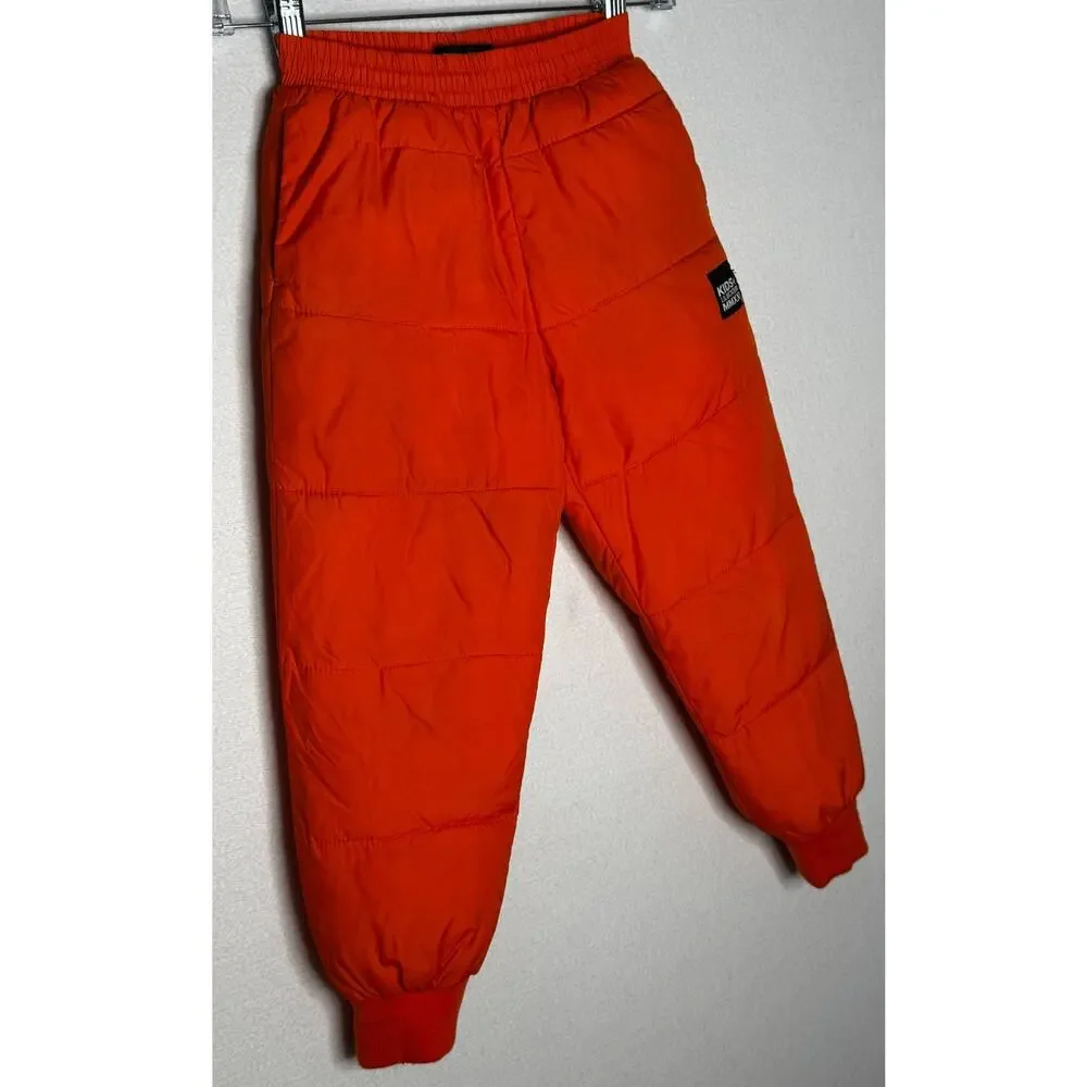 Zara Kids Lilmckimm MMXXI Neon Orange Unisex Snowsuit Set 5-6 years 2021